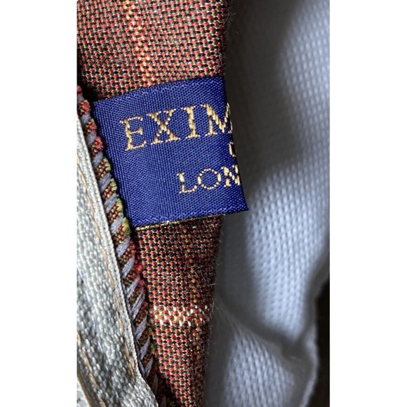 Vtg Golf Pillows decorative embroidered Eximious Of London New Scotland Club - Picture 10 of 11